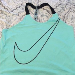 Nike! Tiffany colored tank!
